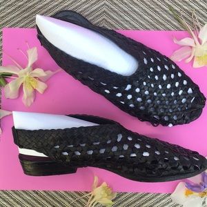 Cole Hassan vintage re-soled woven sandals